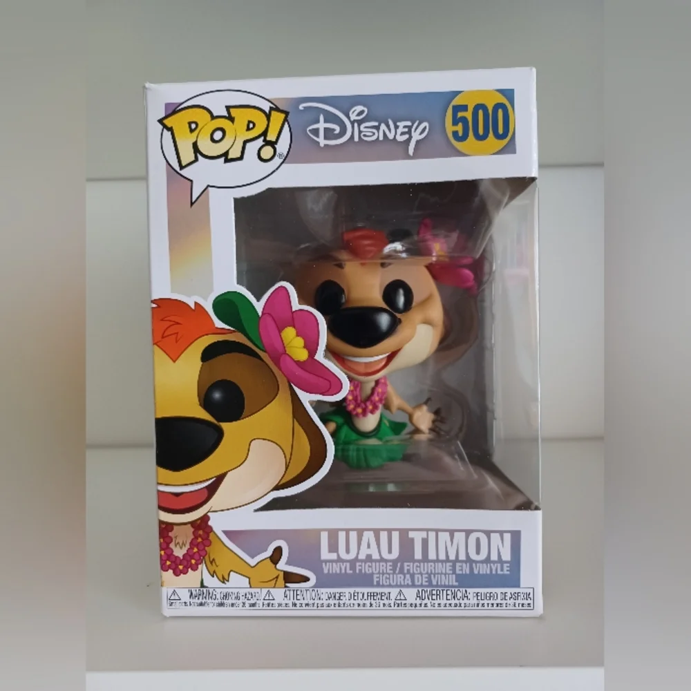Disney Luau Timon From The Lion King 500‎ Vinyl Figure Funko Pop Toy Collectible